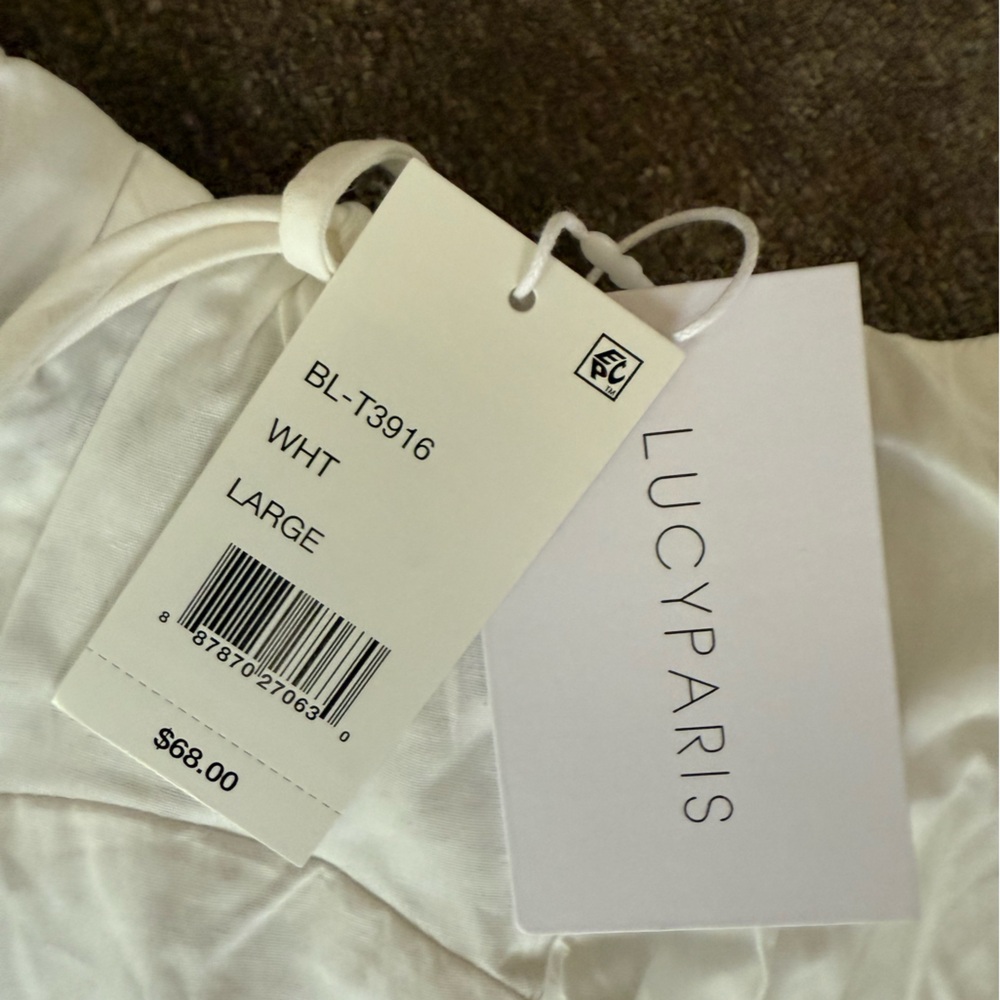Lucy Paris Ivory Top